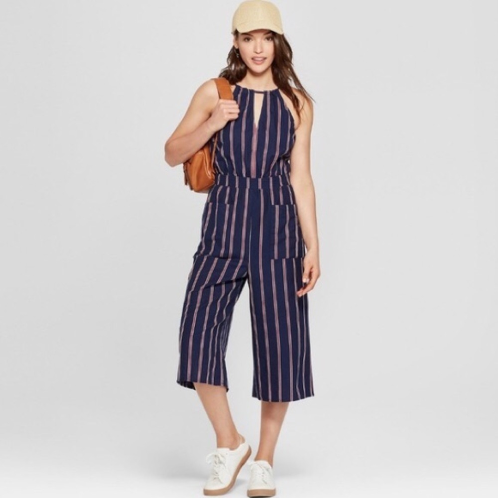 Universal Thread red white blue romper jumpsuit